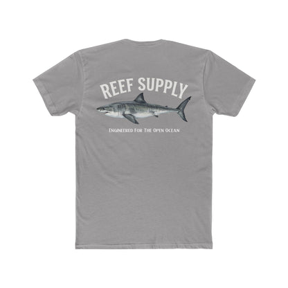 Great White Shark Tee — Reef Supply Co. Graphic Cotton T-Shirt