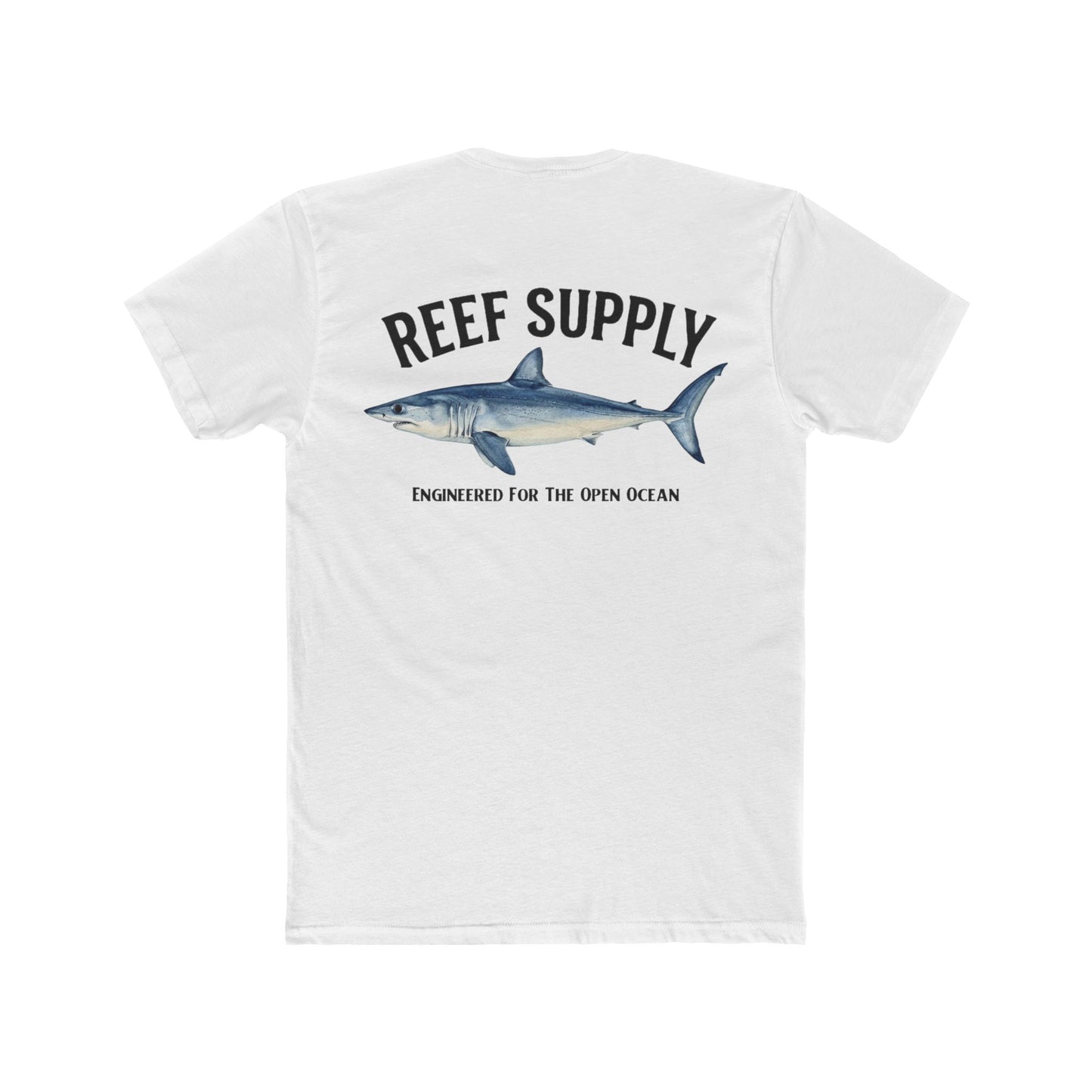 Mako Shark Ocean Fishing Tee — Reef Supply Graphic T-Shirt