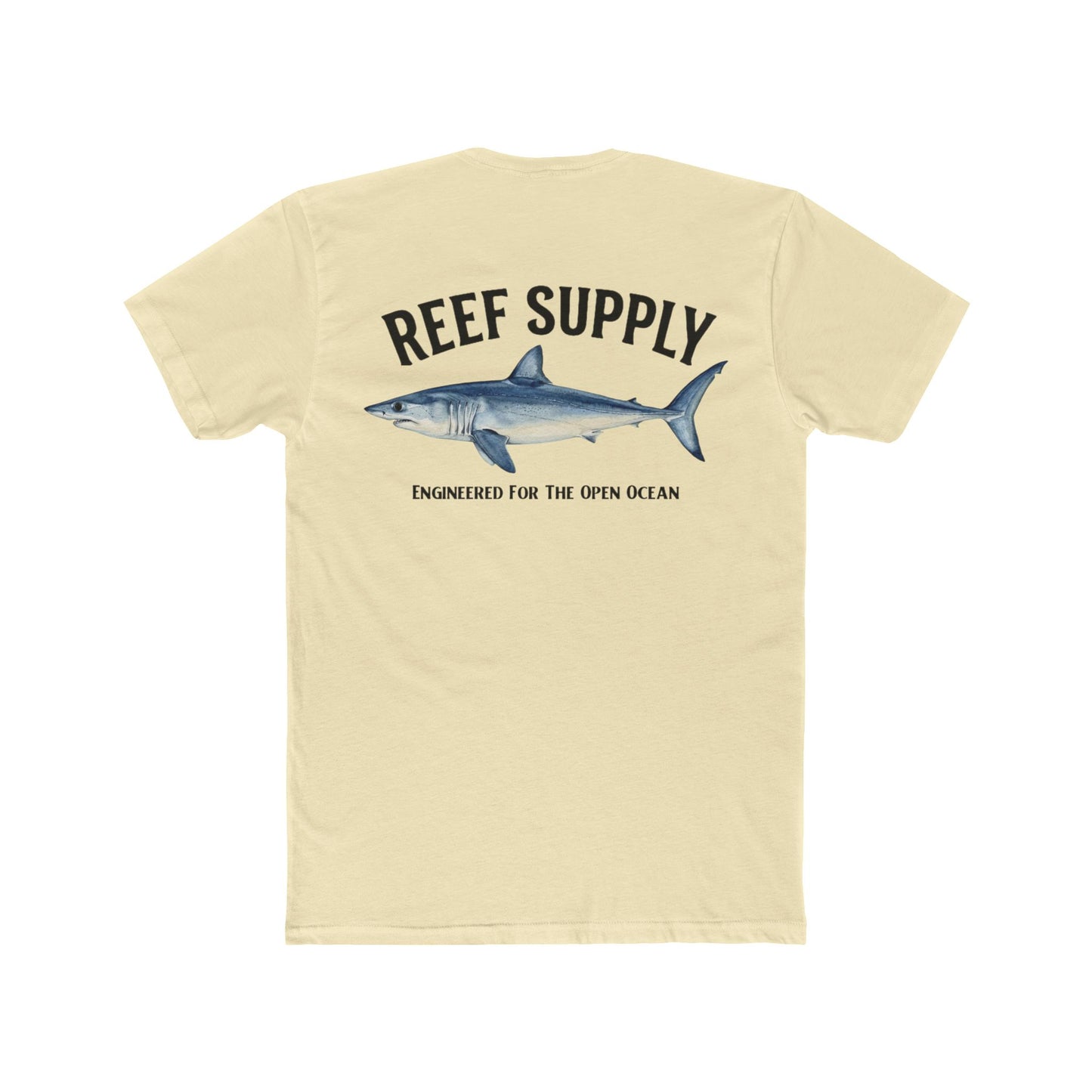 Mako Shark Ocean Fishing Tee — Reef Supply Graphic T-Shirt