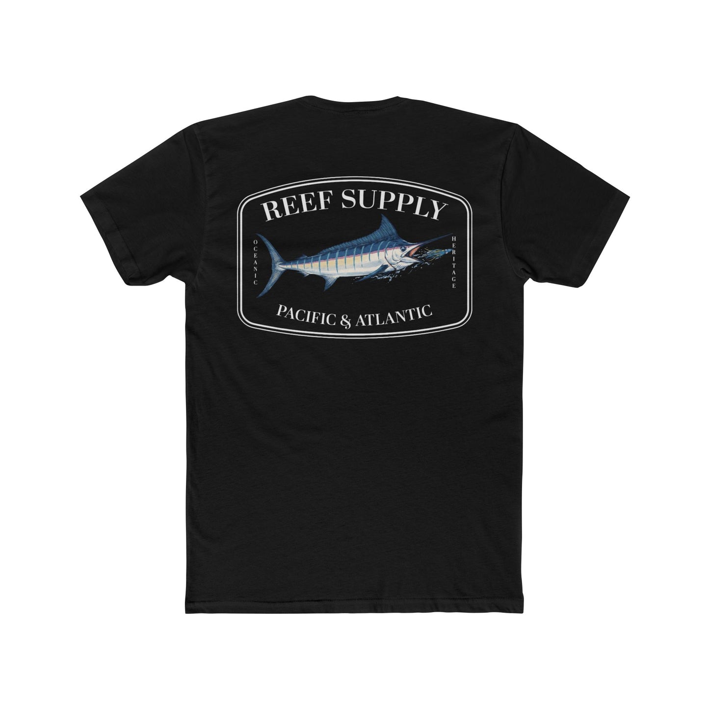 Reef Supply Marlin T‑Shirt — Pacific & Atlantic Fishing Tee
