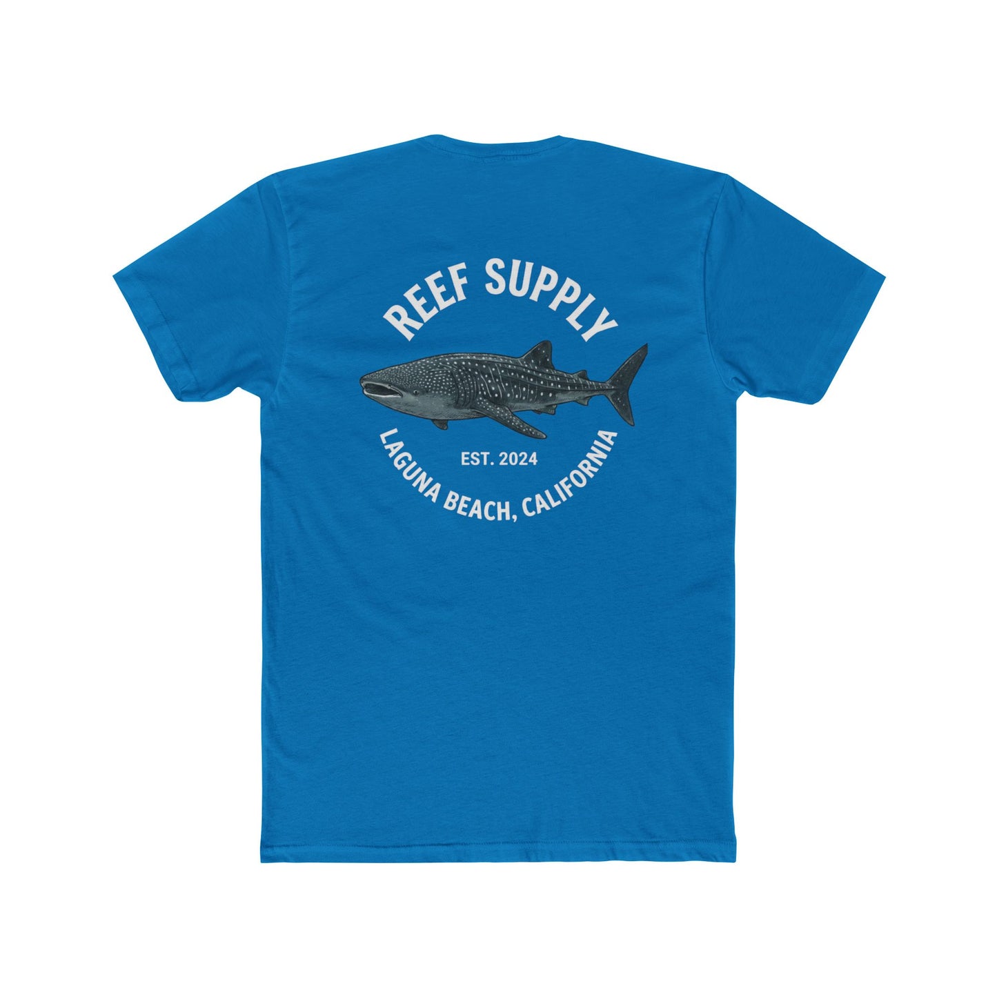Reef Supply Laguna Beach Whale Shark Tee — Coastal Graphic Cotton T-Shirt