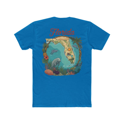 Florida Vintage Postcard T-Shirt — "Greetings from Florida" Travel Tee