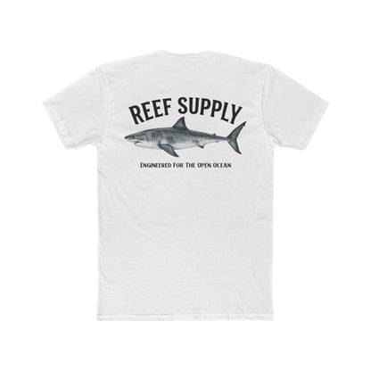 Great White Shark Tee — Reef Supply Co. Graphic Cotton T-Shirt