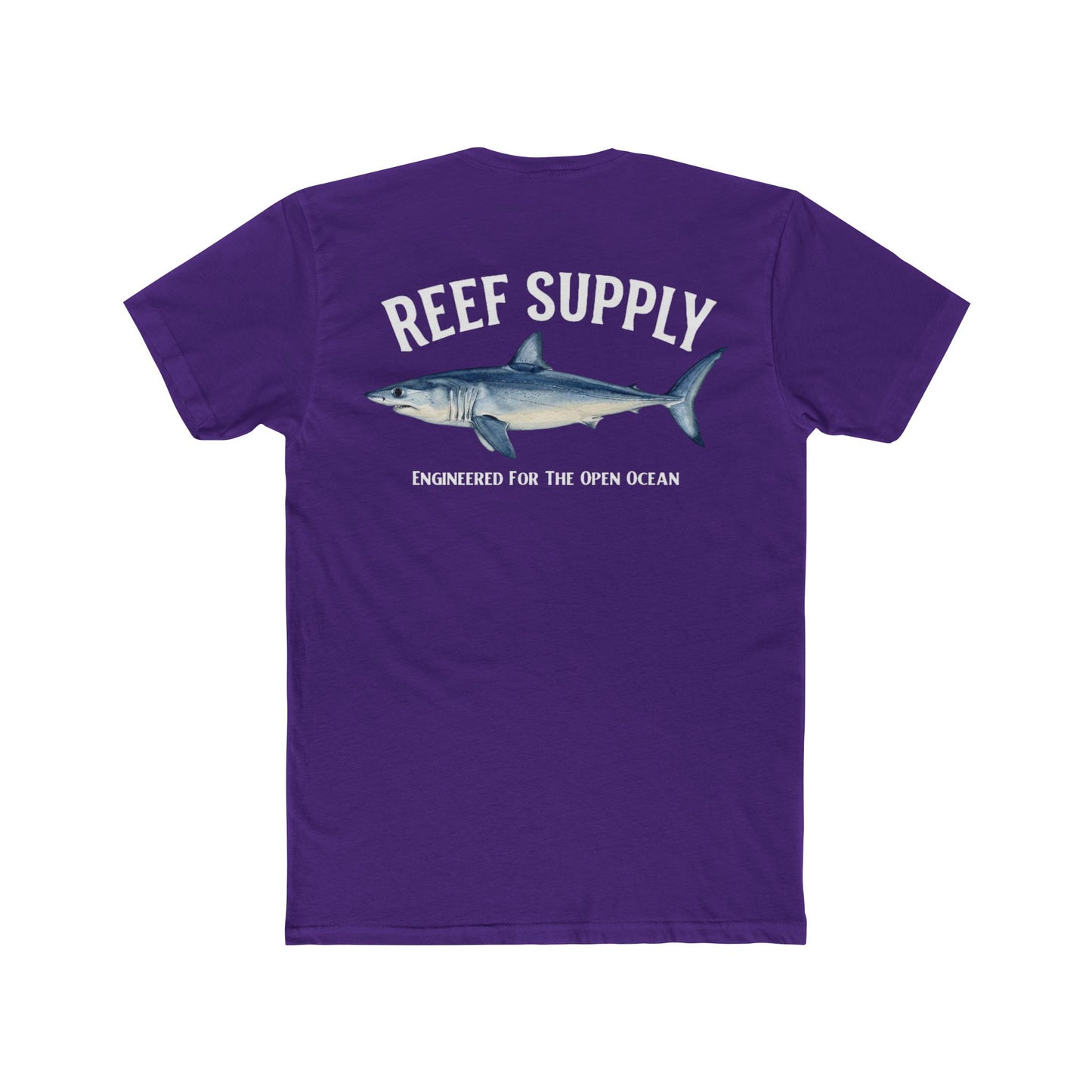Mako Shark Ocean Fishing Tee — Reef Supply Graphic T-Shirt