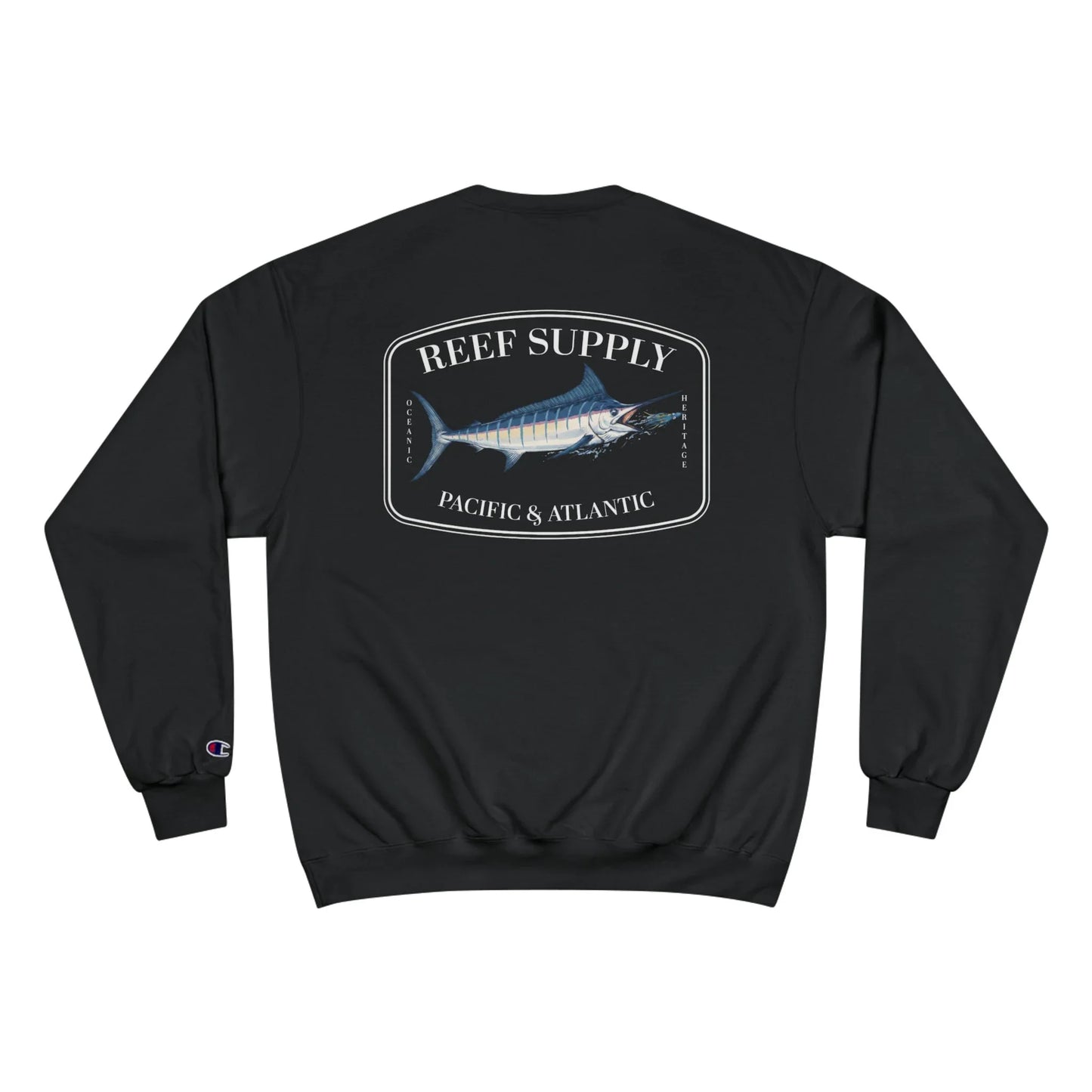Reef Supply x Champion Marlin Crewneck