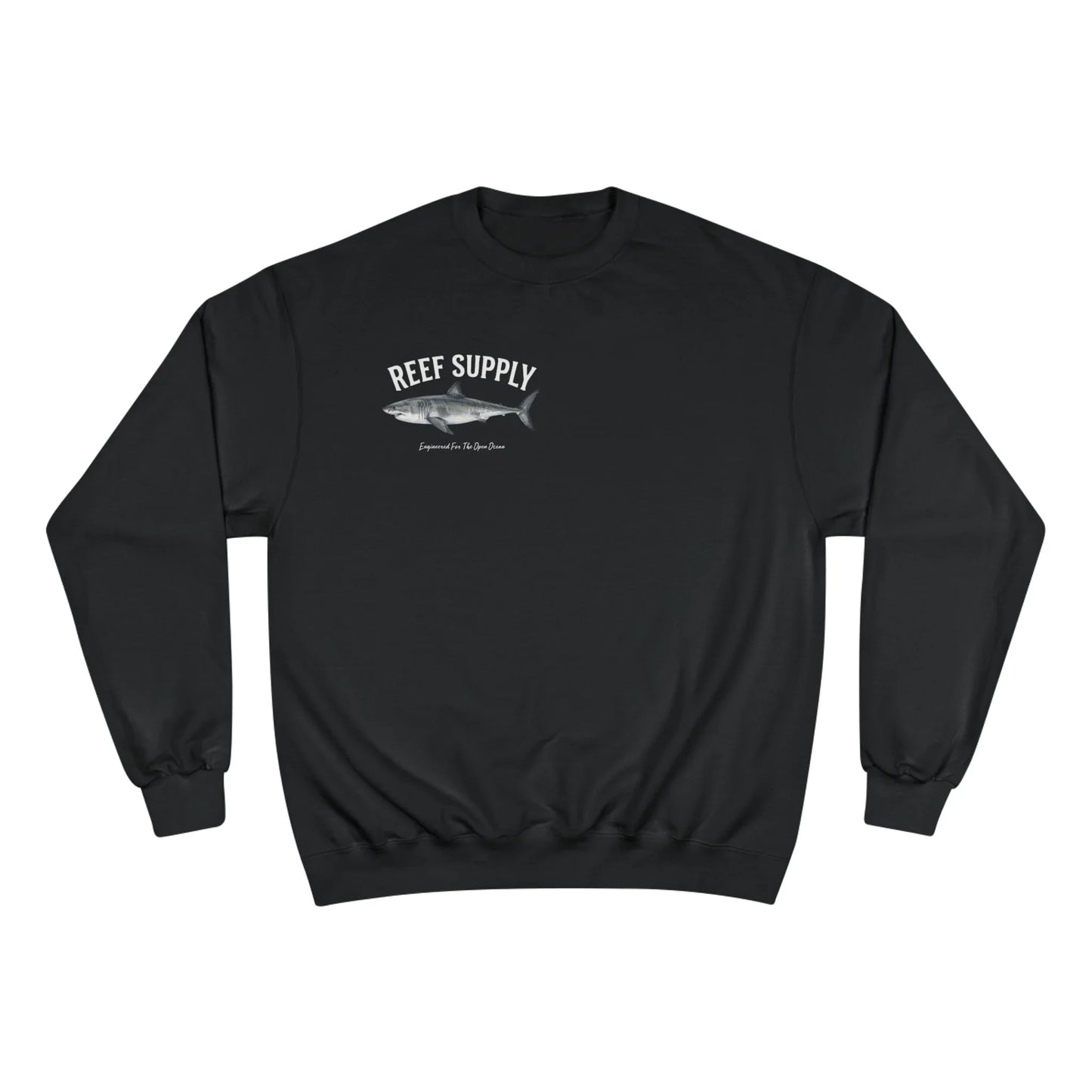 Great White Shark Crewneck Sweatshirt — Reef Supply x Champion