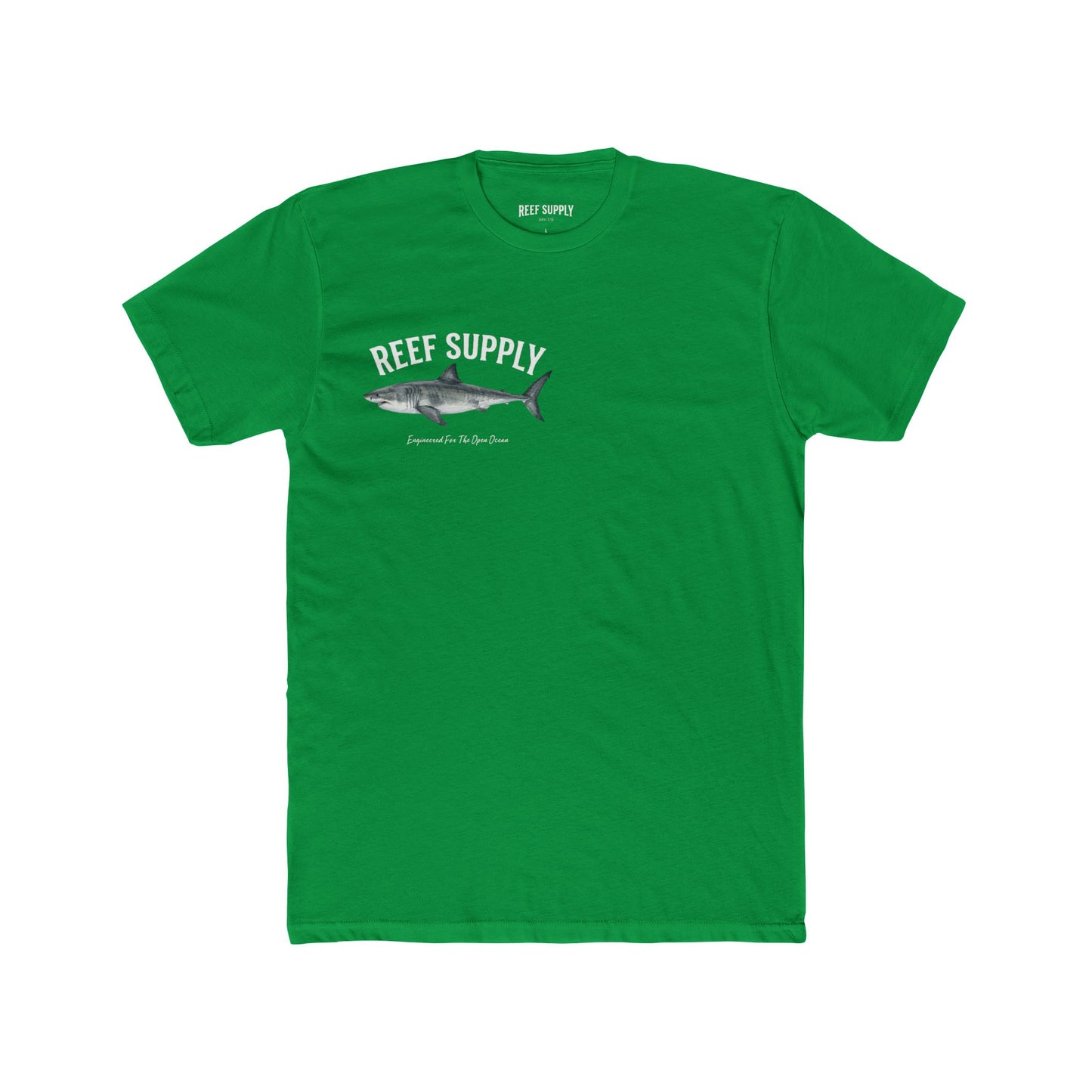 Great White Shark Tee — Reef Supply Co. Graphic Cotton T-Shirt
