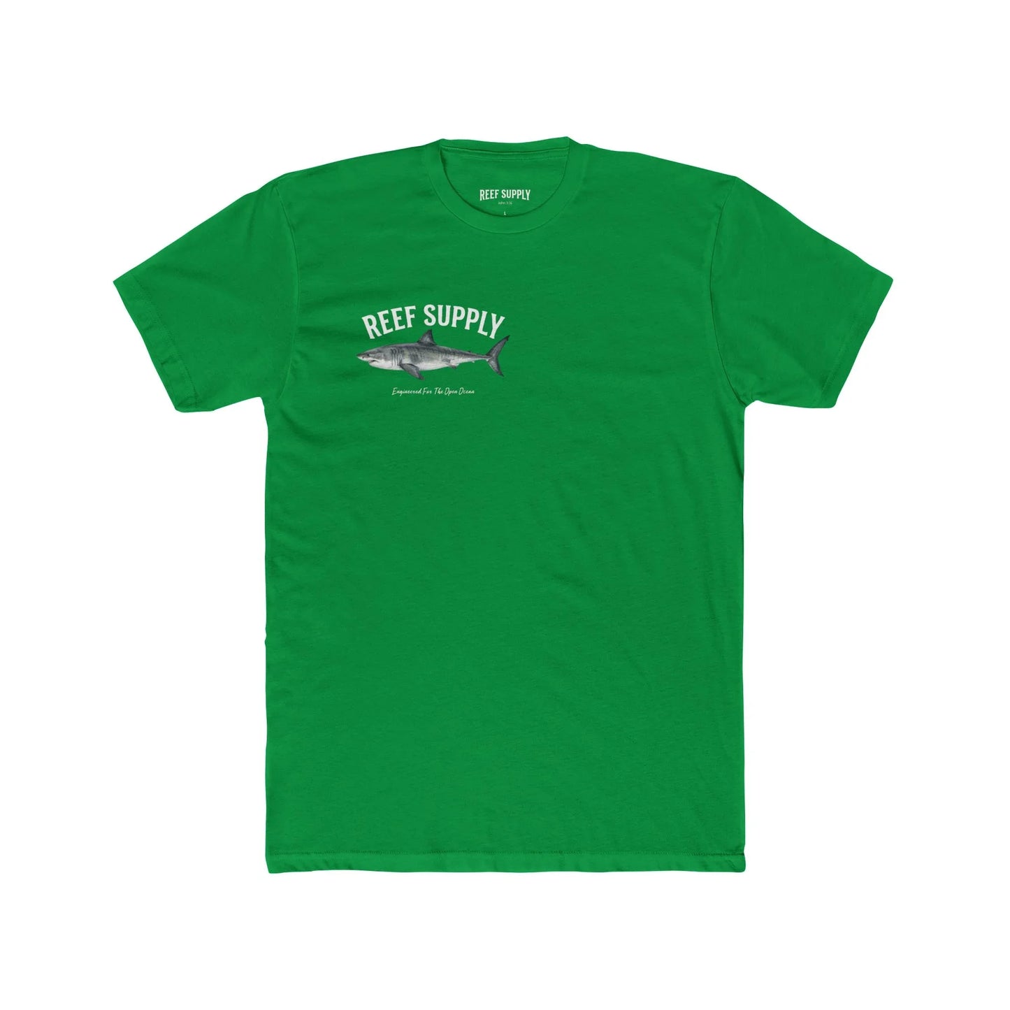 Great White Shark Tee — Reef Supply Co. Graphic Cotton T-Shirt
