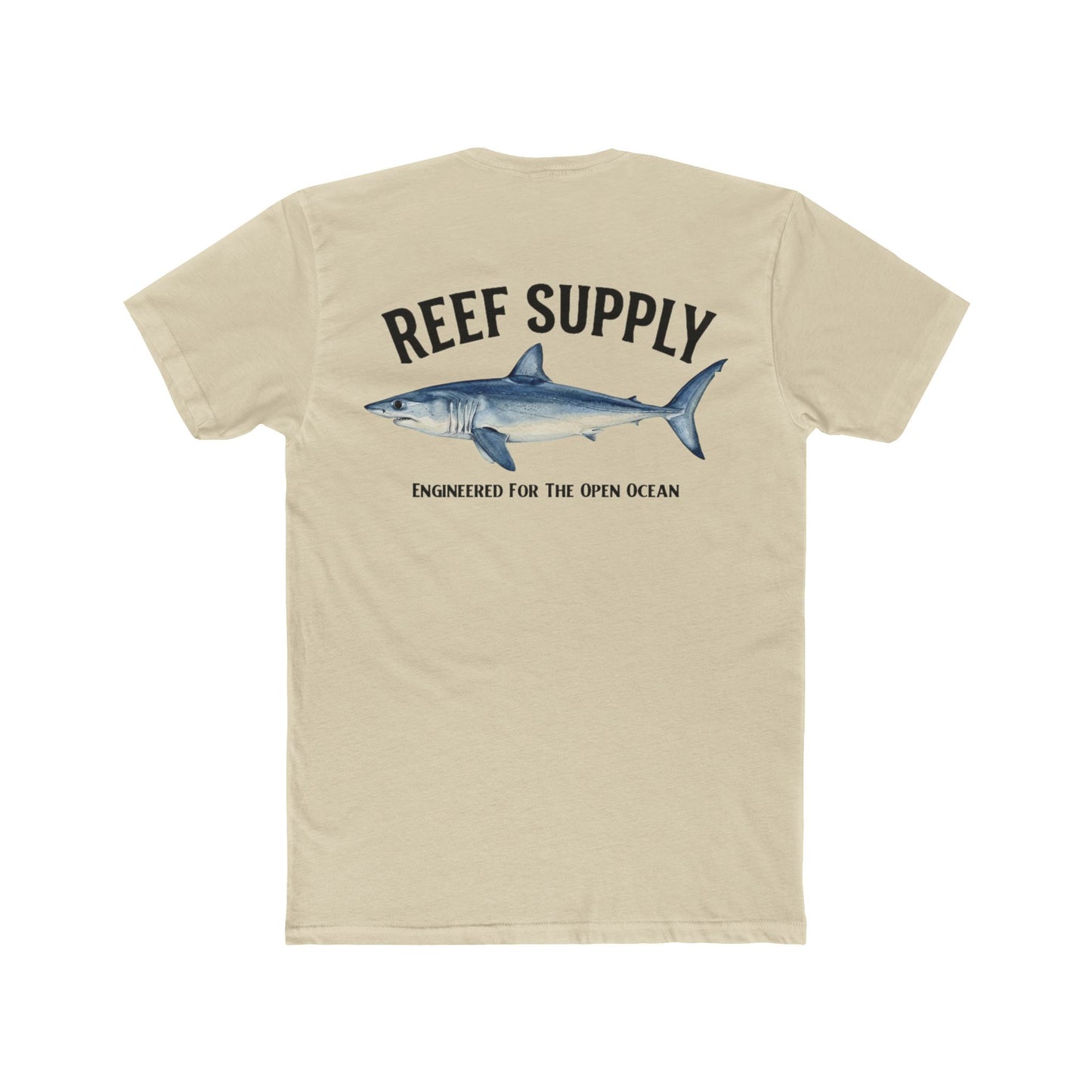Mako Shark Ocean Fishing Tee — Reef Supply Graphic T-Shirt