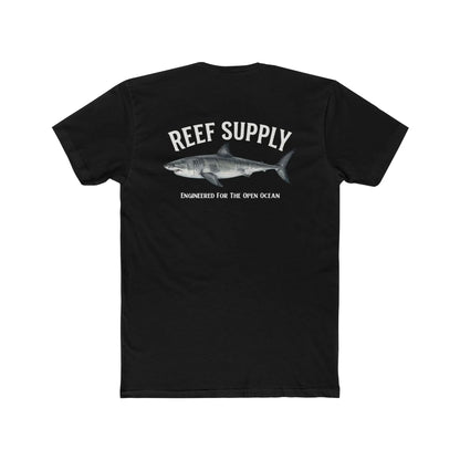 Great White Shark Tee — Reef Supply Co. Graphic Cotton T-Shirt