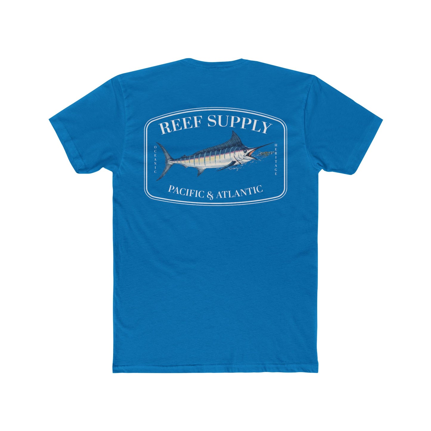 Reef Supply Marlin T‑Shirt — Pacific & Atlantic Fishing Tee