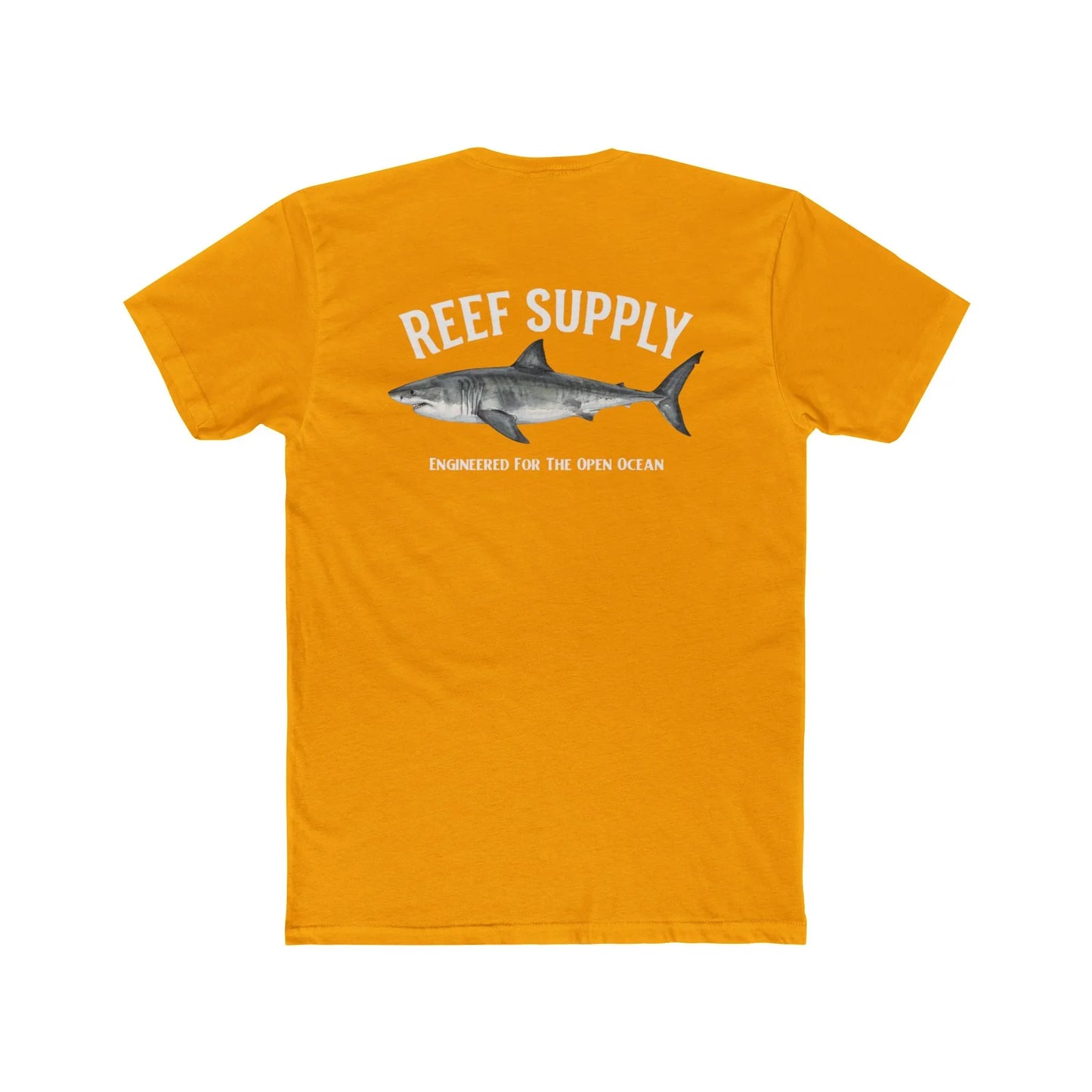 Great White Shark Tee — Reef Supply Co. Graphic Cotton T-Shirt