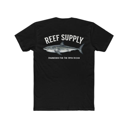 Great White Shark Tee — Reef Supply Co. Graphic Cotton T-Shirt