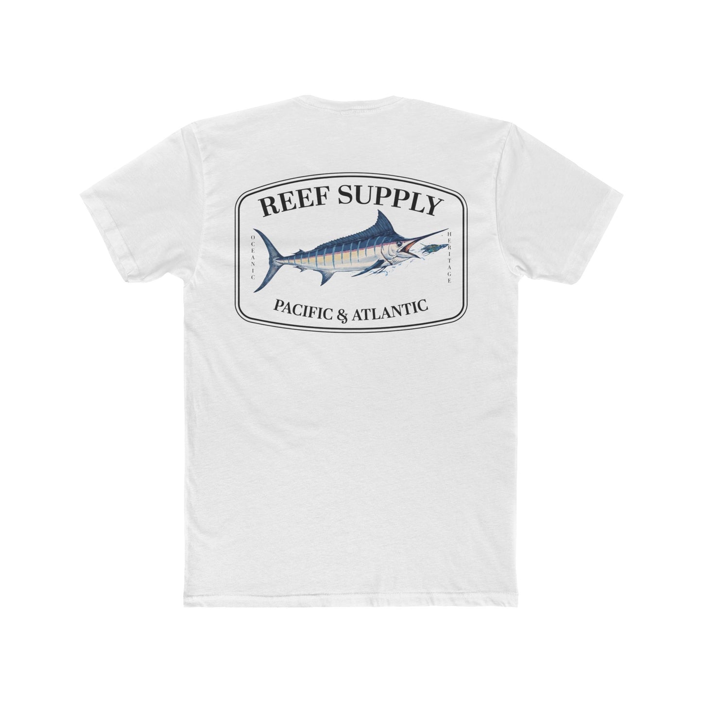 Reef Supply Marlin T‑Shirt — Pacific & Atlantic Fishing Tee