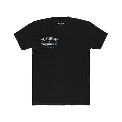 Reef Supply Blue Shark Tee — "Engineered For The Open Ocean' T-Shirt