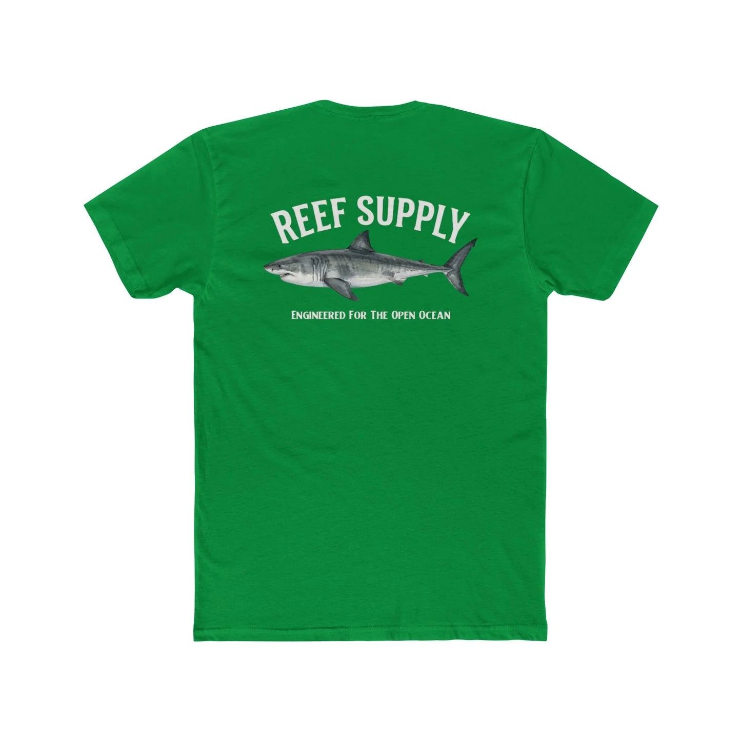 Great White Shark Tee — Reef Supply Co. Graphic Cotton T-Shirt