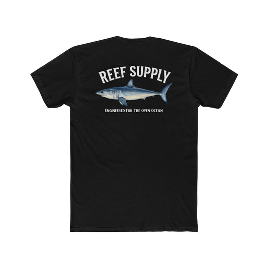 Mako Shark Ocean Fishing Tee — Reef Supply Graphic T-Shirt