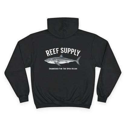 Champion x Reef Supply Great White Shark Hoodie