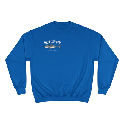 Great White Shark Crewneck Sweatshirt — Reef Supply x Champion