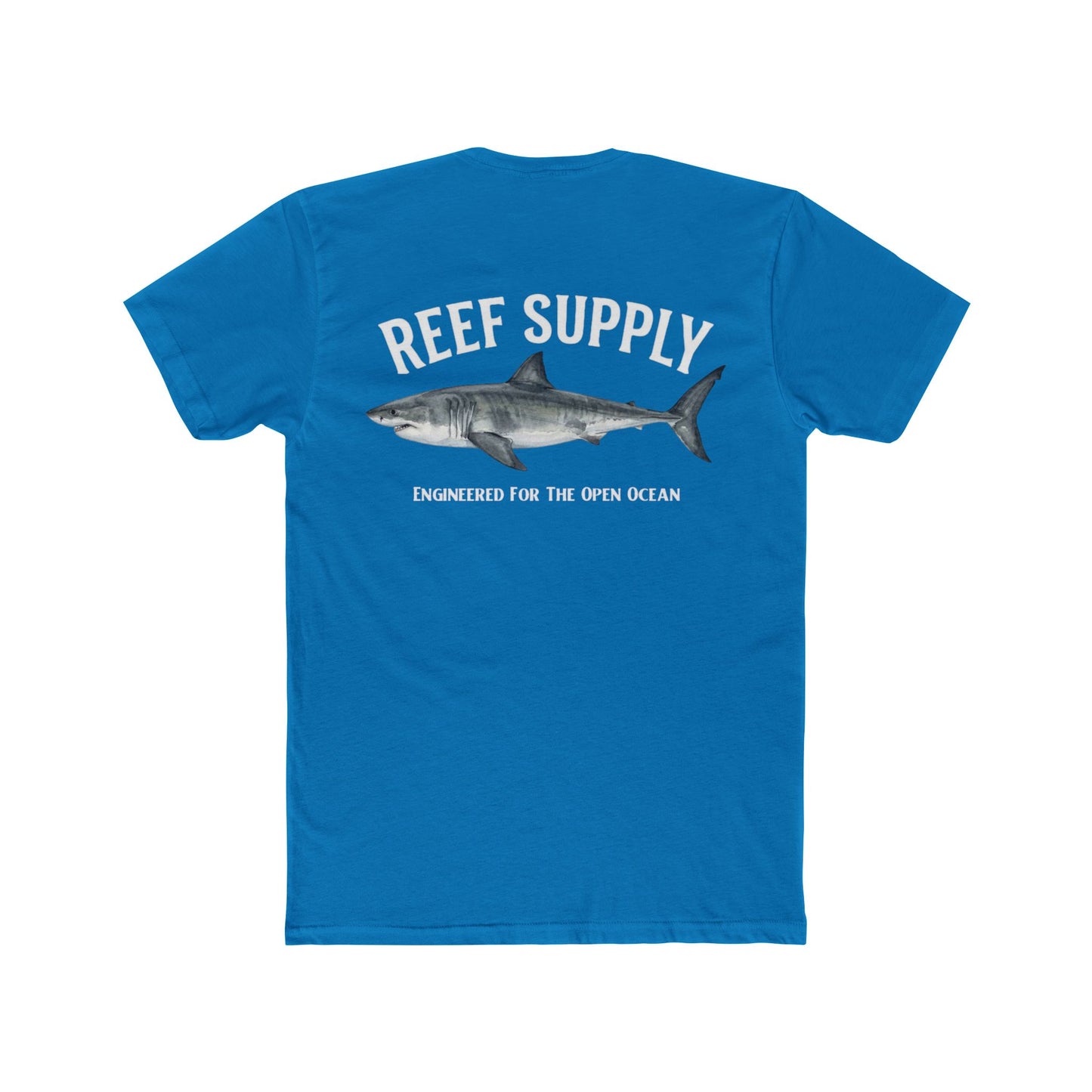 Great White Shark Tee — Reef Supply Co. Graphic Cotton T-Shirt