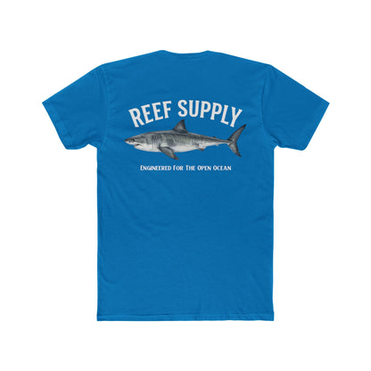 Great White Shark Tee — Reef Supply Co. Graphic Cotton T-Shirt