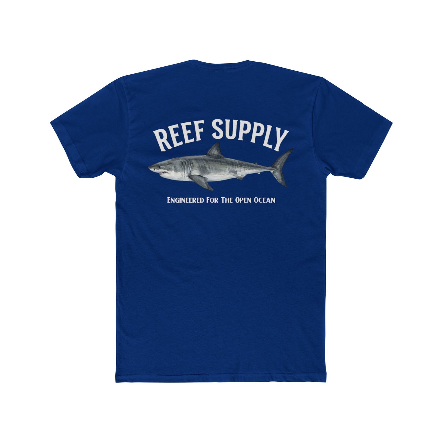Great White Shark Tee — Reef Supply Co. Graphic Cotton T-Shirt