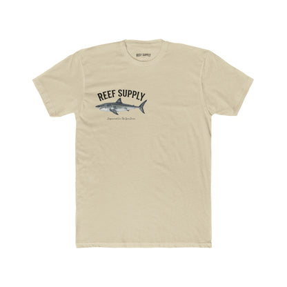 Great White Shark Tee — Reef Supply Co. Graphic Cotton T-Shirt