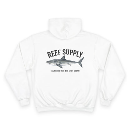 Champion x Reef Supply Great White Shark Hoodie