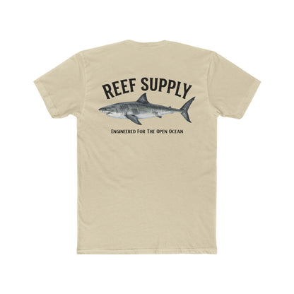 Great White Shark Tee — Reef Supply Co. Graphic Cotton T-Shirt