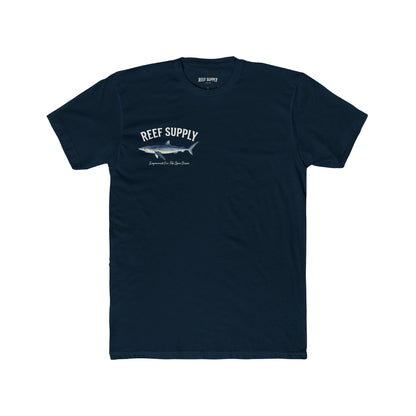 Reef Supply Blue Shark Tee — "Engineered For The Open Ocean' T-Shirt