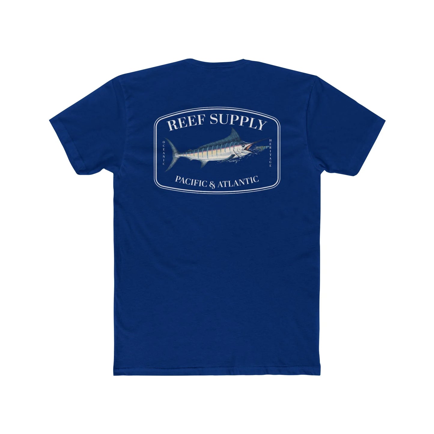 Reef Supply Marlin T‑Shirt — Pacific & Atlantic Fishing Tee