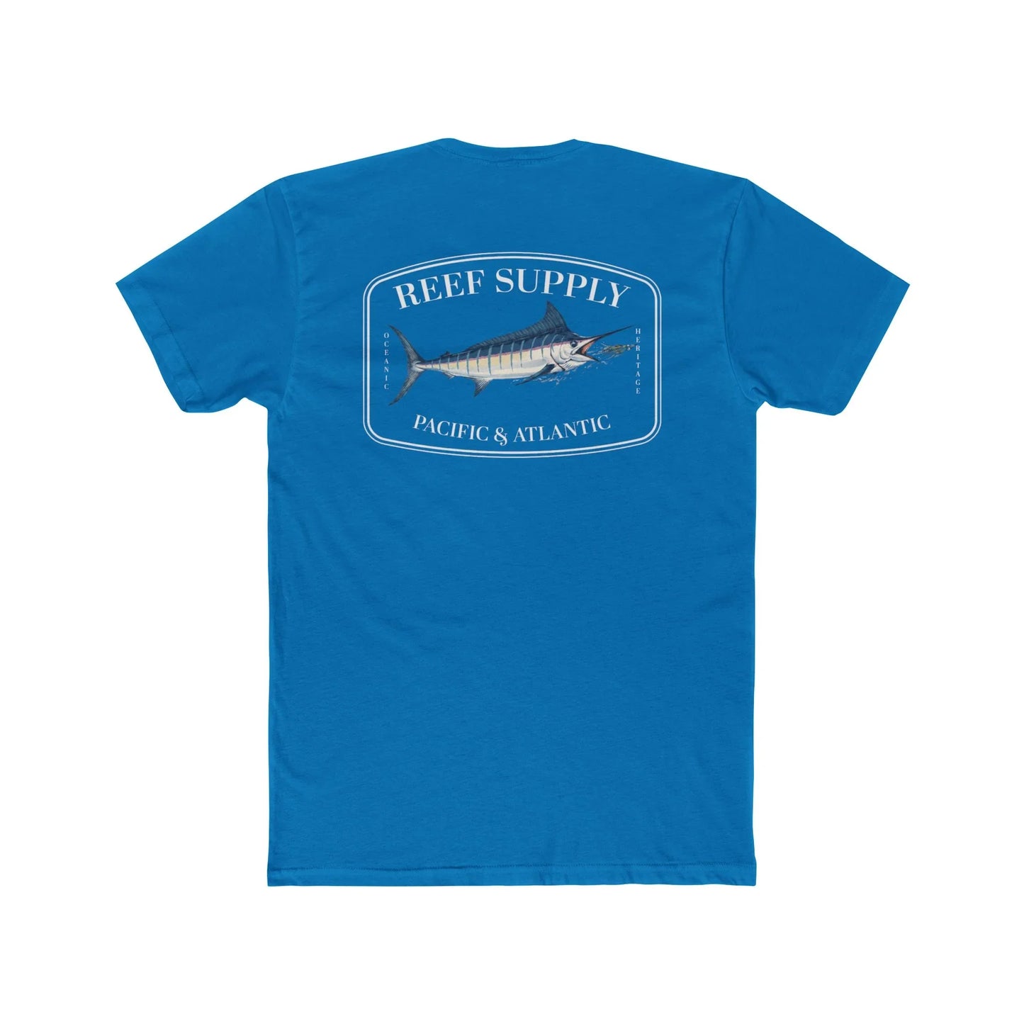 Reef Supply Marlin T‑Shirt — Pacific & Atlantic Fishing Tee