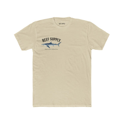 Reef Supply Blue Shark Tee — "Engineered For The Open Ocean' T-Shirt