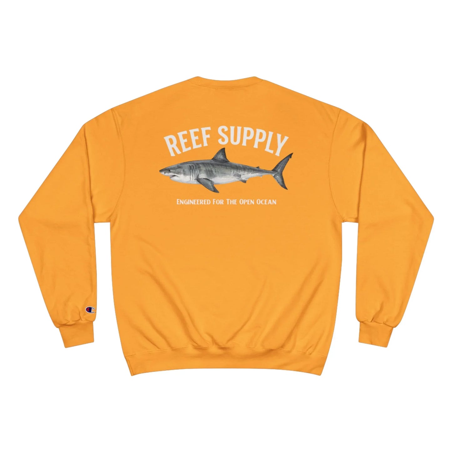 Great White Shark Crewneck Sweatshirt — Reef Supply x Champion