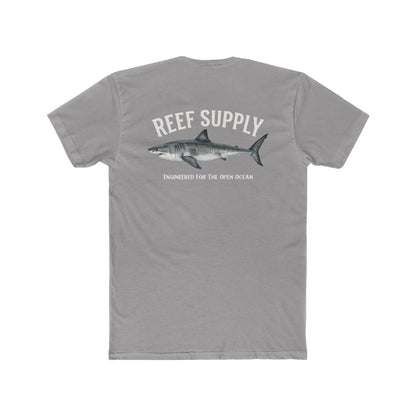 Great White Shark Tee — Reef Supply Co. Graphic Cotton T-Shirt