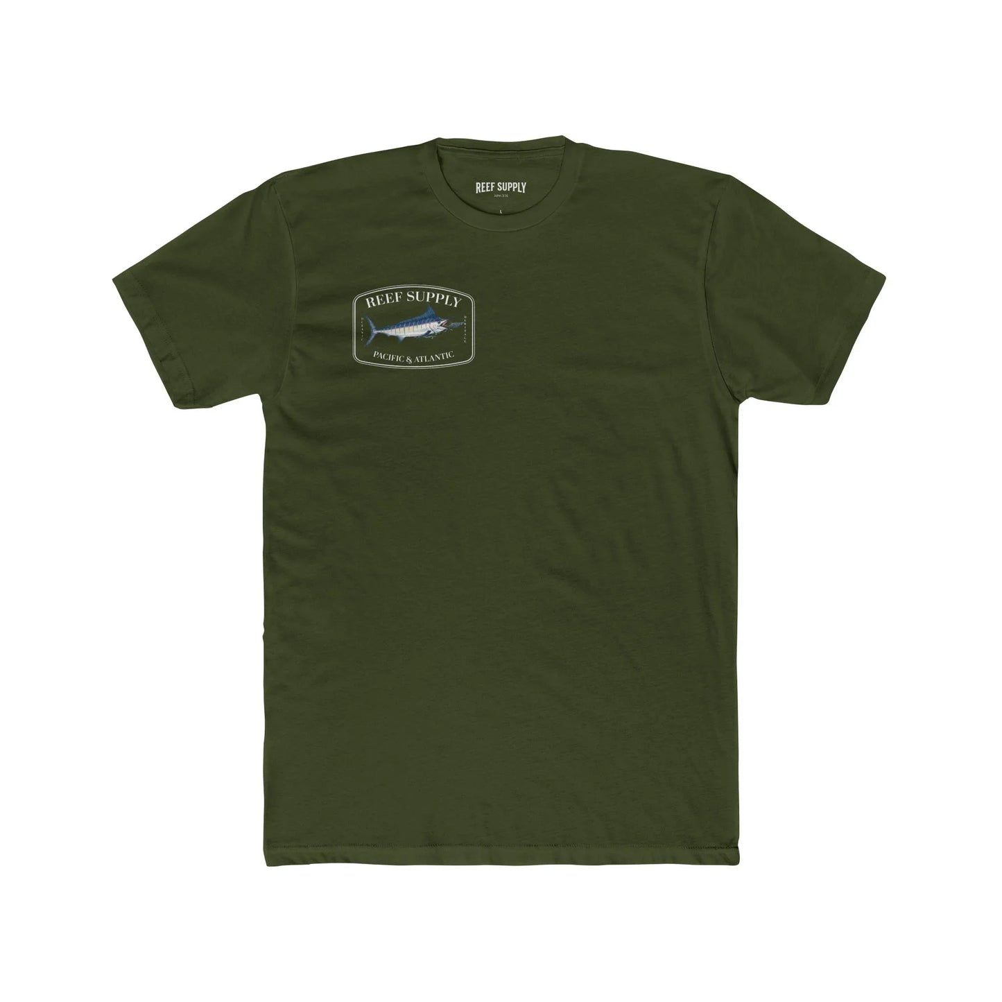Reef Supply Marlin T‑Shirt — Pacific & Atlantic Fishing Tee