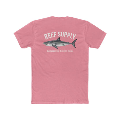 Great White Shark Tee — Reef Supply Co. Graphic Cotton T-Shirt