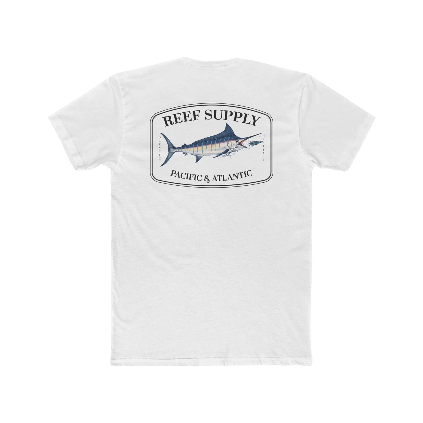 Reef Supply Marlin T‑Shirt — Pacific & Atlantic Fishing Tee