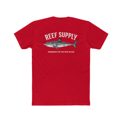 Great White Shark Tee — Reef Supply Co. Graphic Cotton T-Shirt