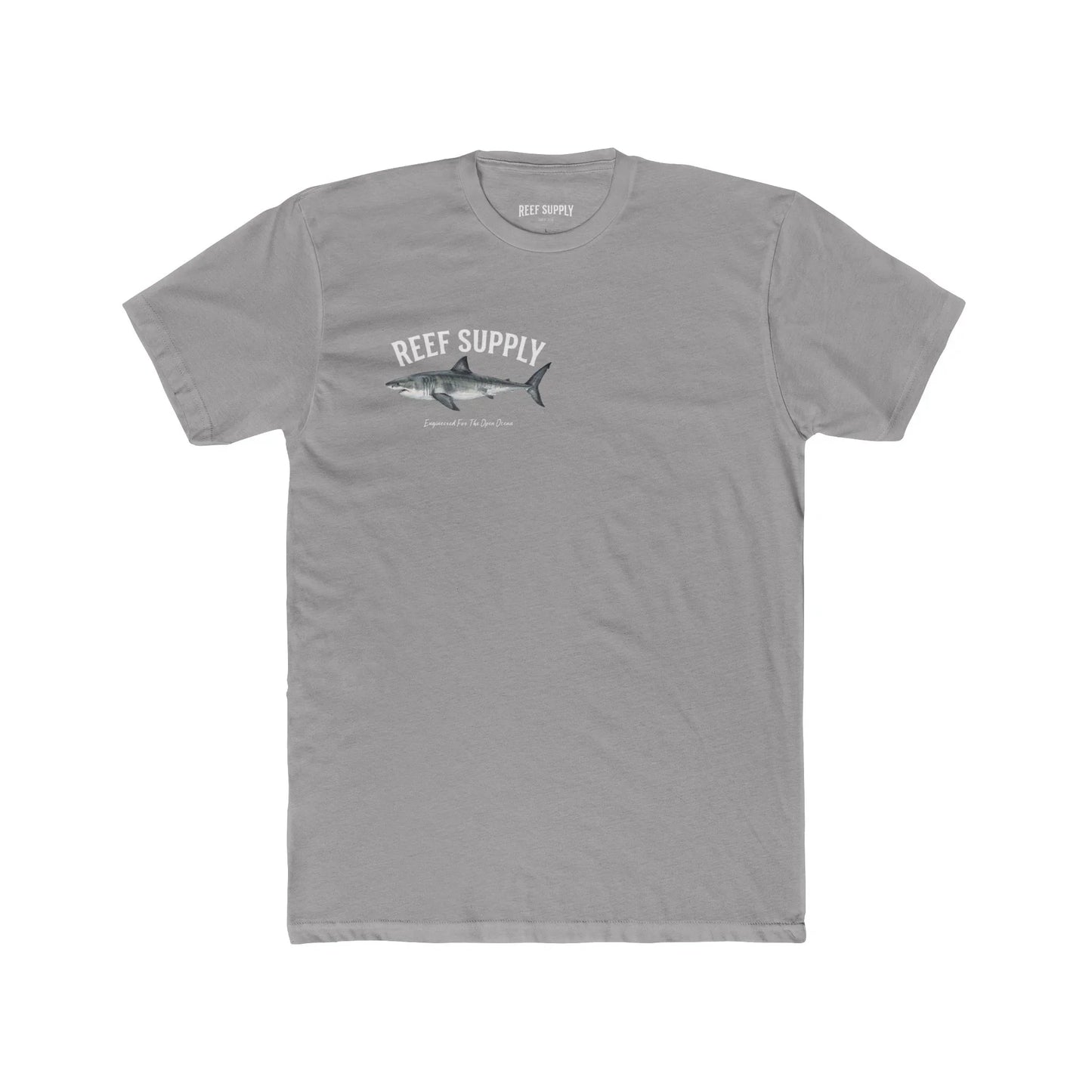 Great White Shark Tee — Reef Supply Co. Graphic Cotton T-Shirt