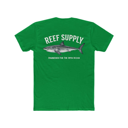 Great White Shark Tee — Reef Supply Co. Graphic Cotton T-Shirt