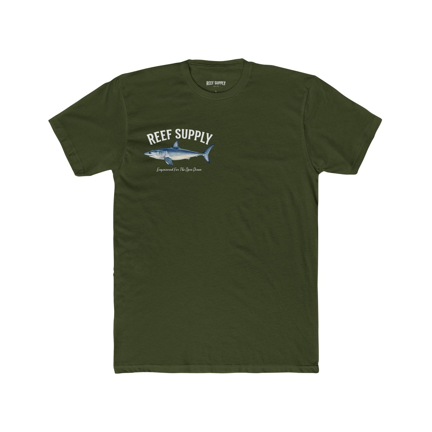 Mako Shark Ocean Fishing Tee — Reef Supply Graphic T-Shirt