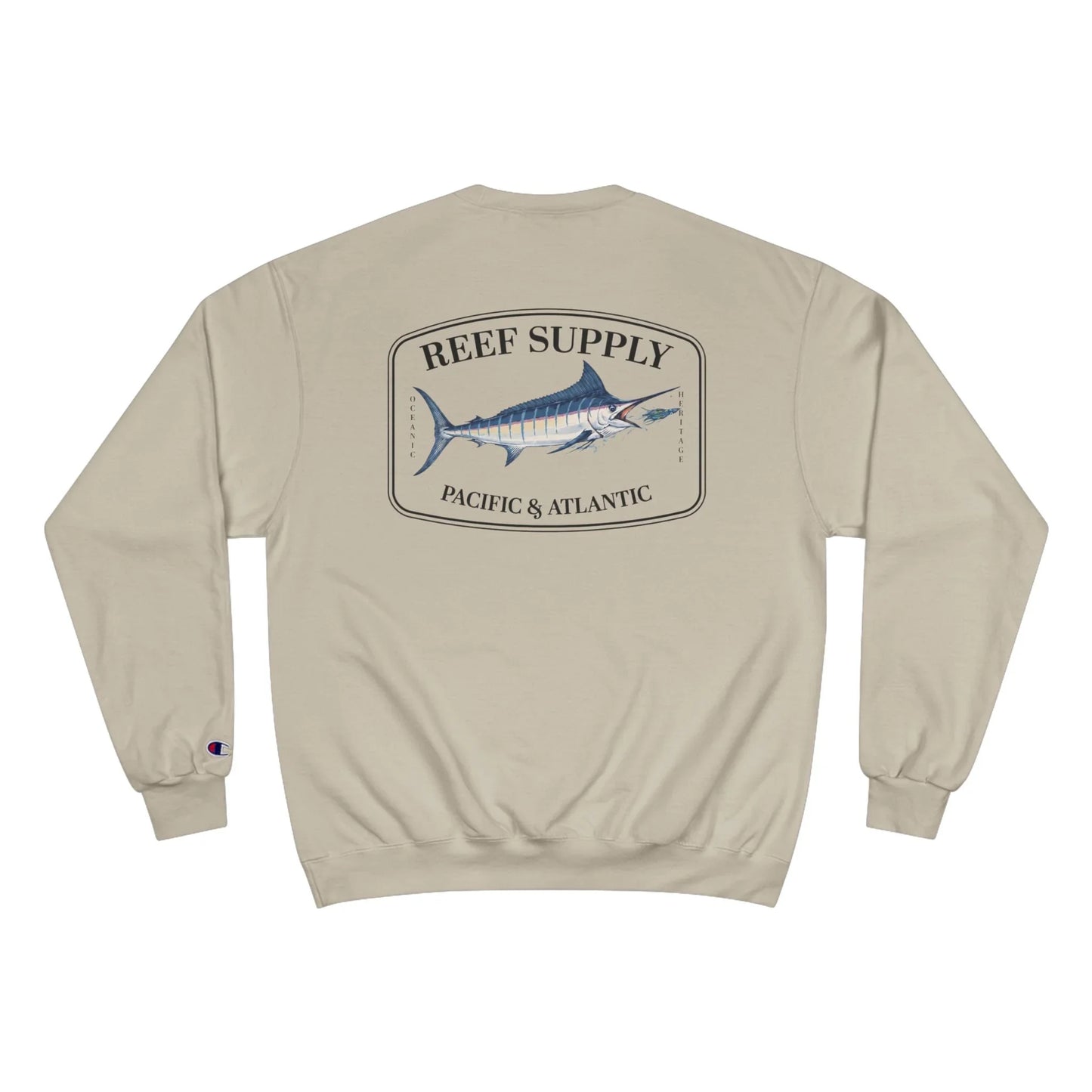 Reef Supply x Champion Marlin Crewneck
