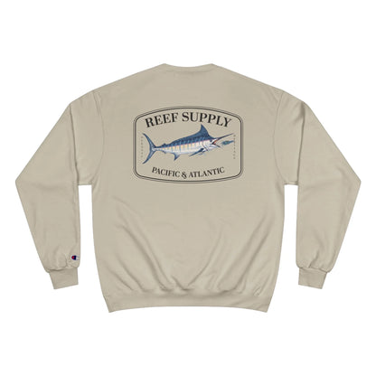 Reef Supply x Champion Marlin Crewneck