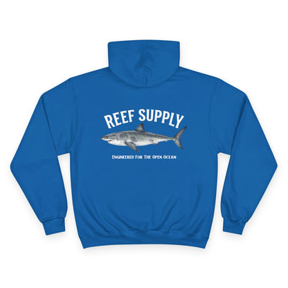 Champion x Reef Supply Great White Shark Hoodie