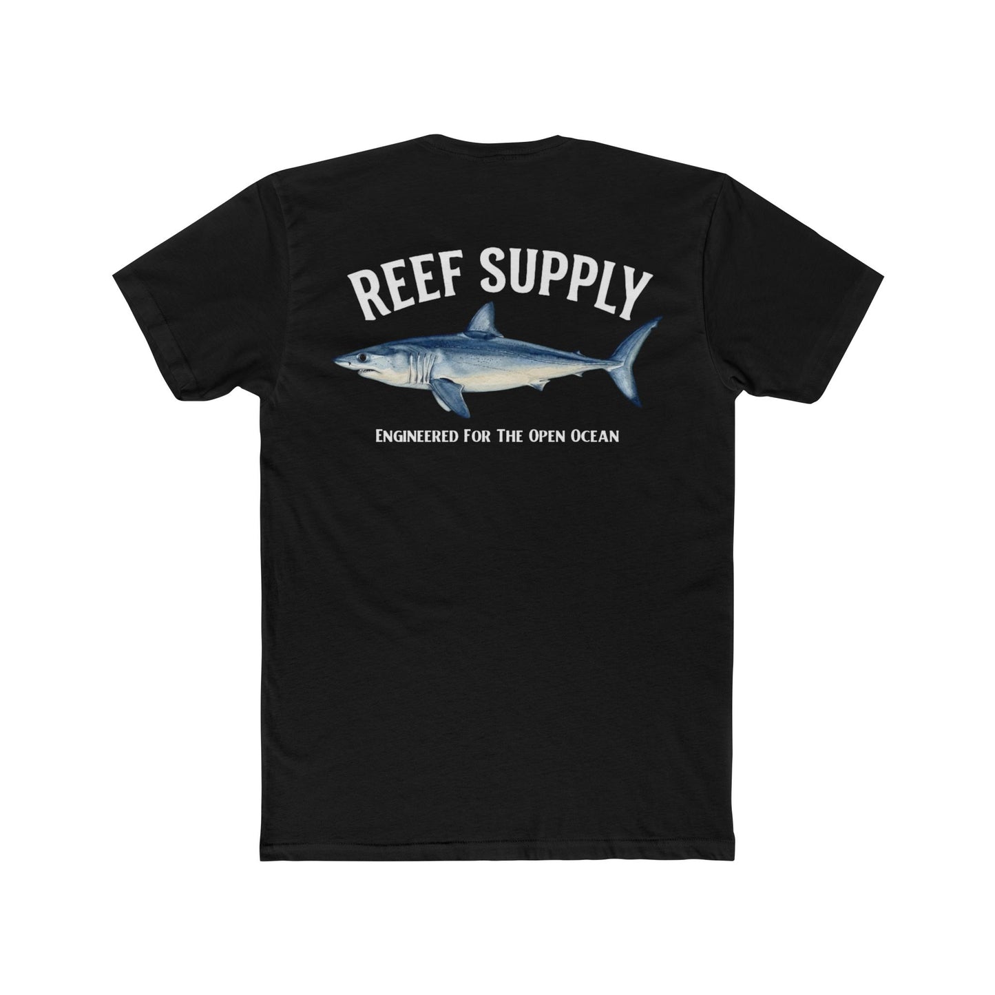 Mako Shark Ocean Fishing Tee — Reef Supply Graphic T-Shirt