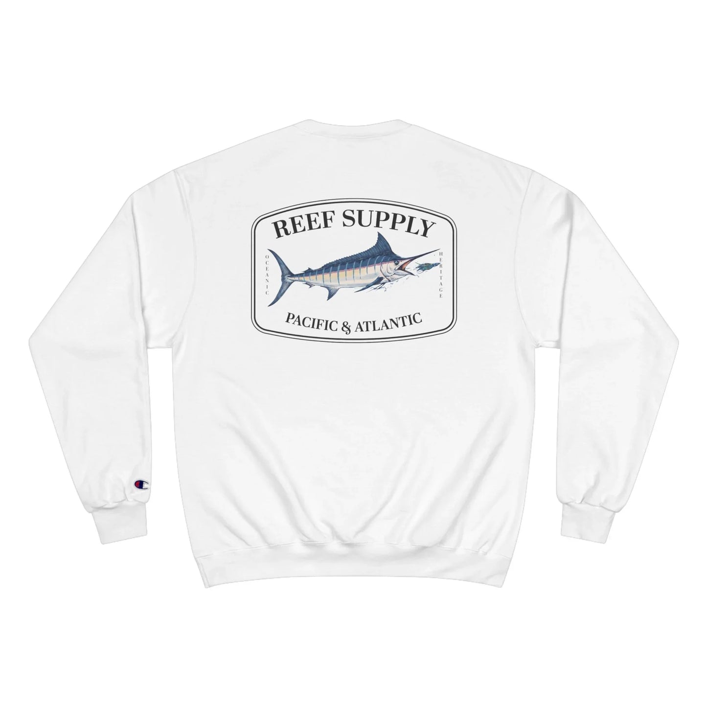 Reef Supply x Champion Marlin Crewneck