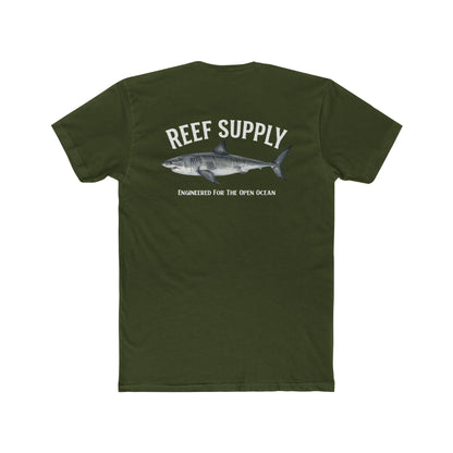 Great White Shark Tee — Reef Supply Co. Graphic Cotton T-Shirt