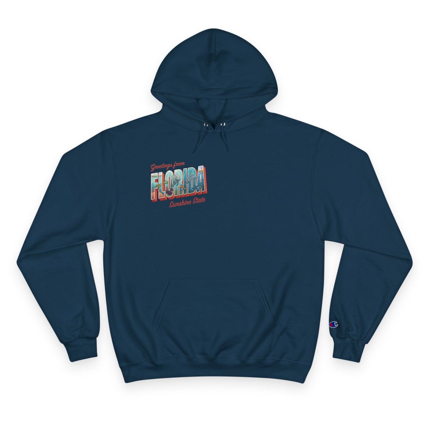 Reef Supply x Champion — Greetings from Florida Hoodie