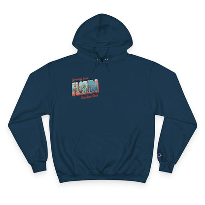 Reef Supply x Champion — Greetings from Florida Hoodie
